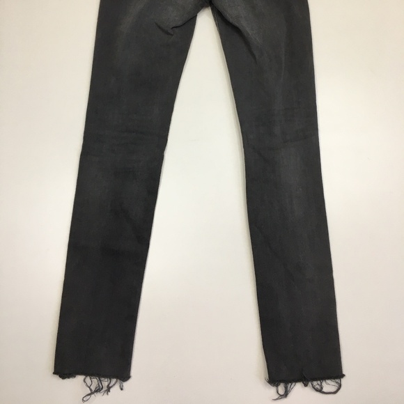 AG ADRIANO GOLDSCHMIED The Legging Ankle Super Skinny Raw Hem Distressed Jeans - Picture 13 of 13